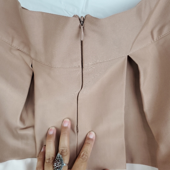 Zara Basic Pleated Skirt - Picture 7 of 9